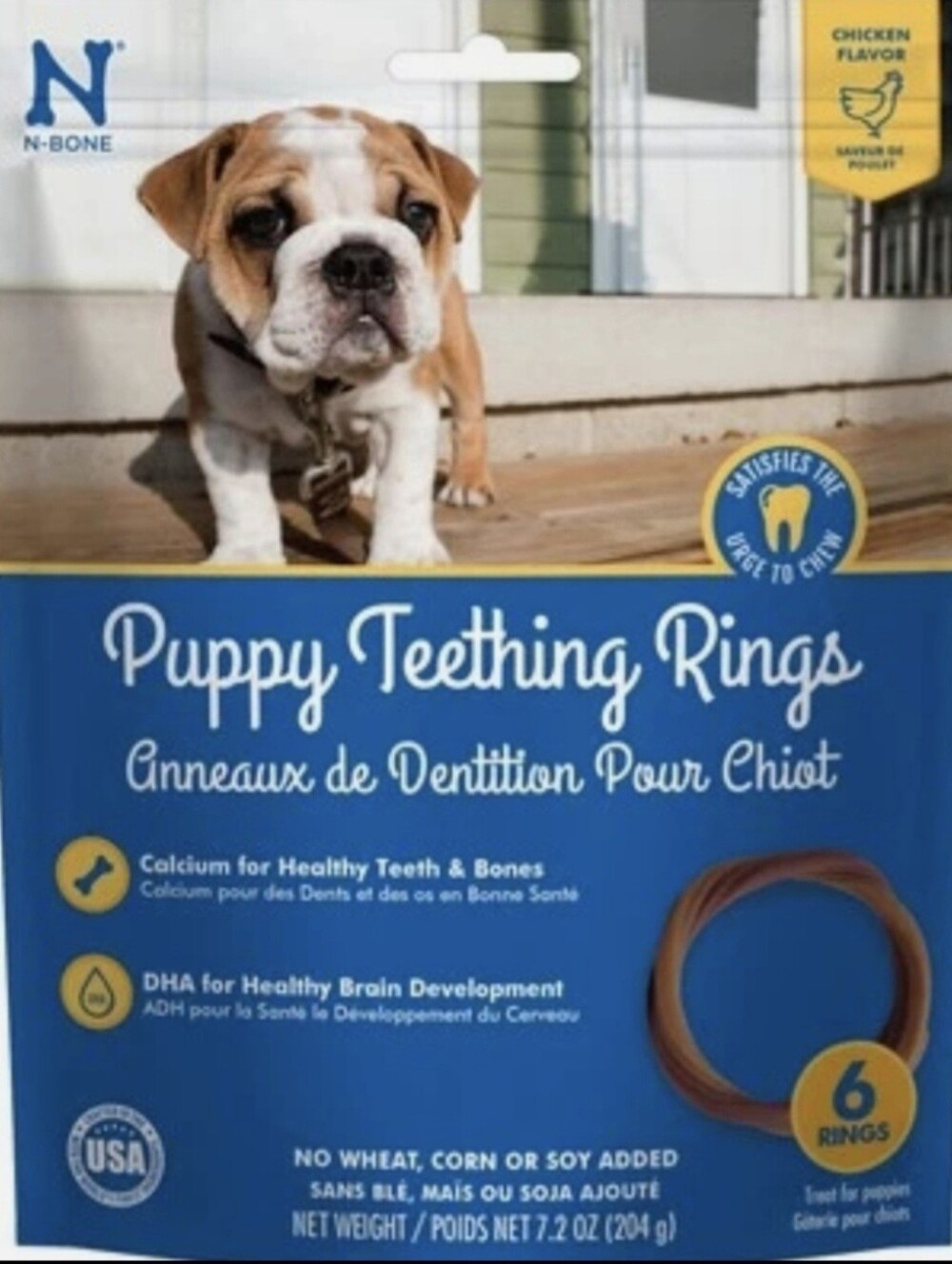 N-Bone Puppy TeeN-Bone Puppy Teething Ring Chicken Flavor -30